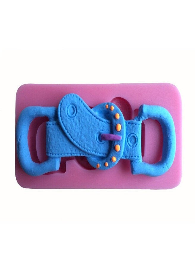 Futaba Fashion Belt Buckle Shape Silicone Mold - Image 3